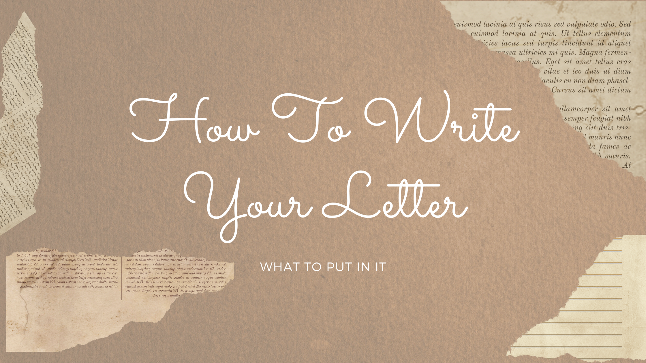 How To Write Your Letter Blog Banner. The Journal Process. Forgiveness and Release How to let go.