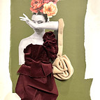 Stoff Design/ Stoff Kunst - Live Art
