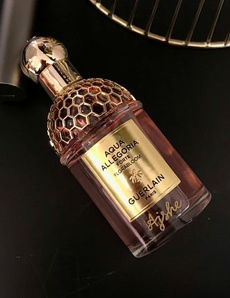 Gravur/ Engraving auf Glas mit Gold wax