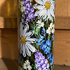 Bottle Painting Flowers - Acryl Farbe