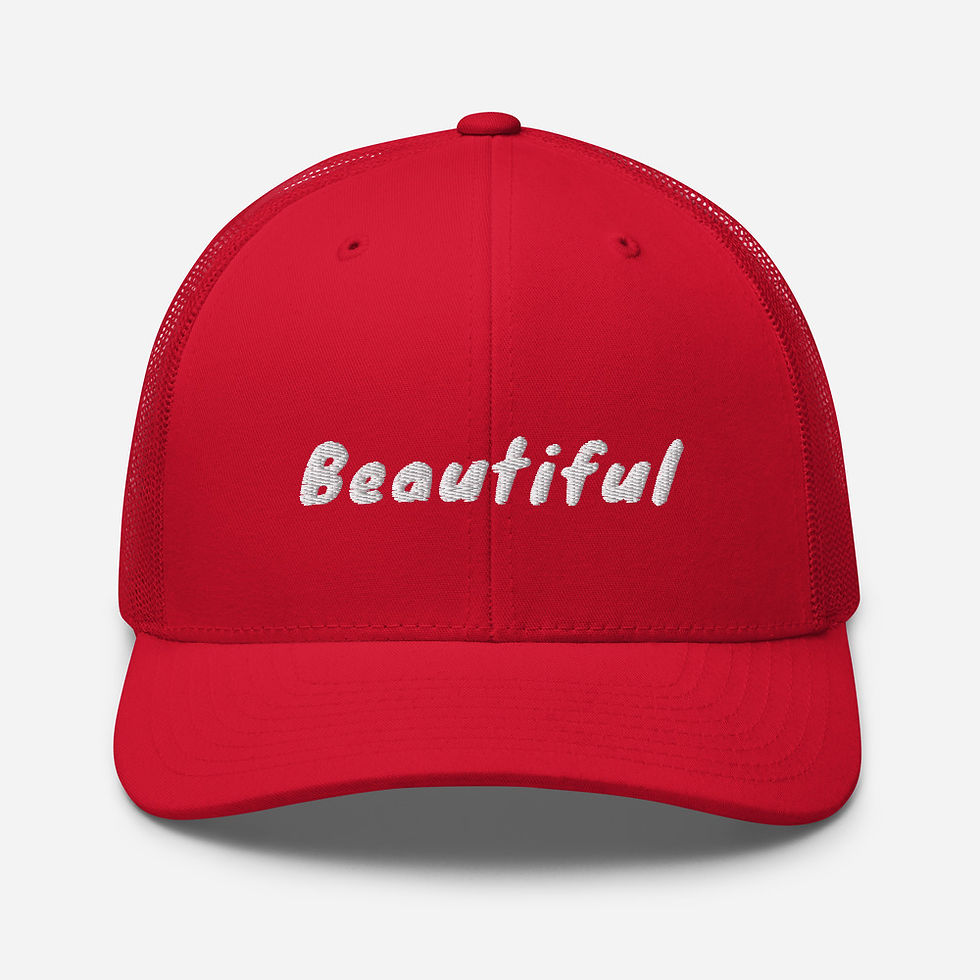 Thumbnail: Beautiful Mesh Trucker Cap