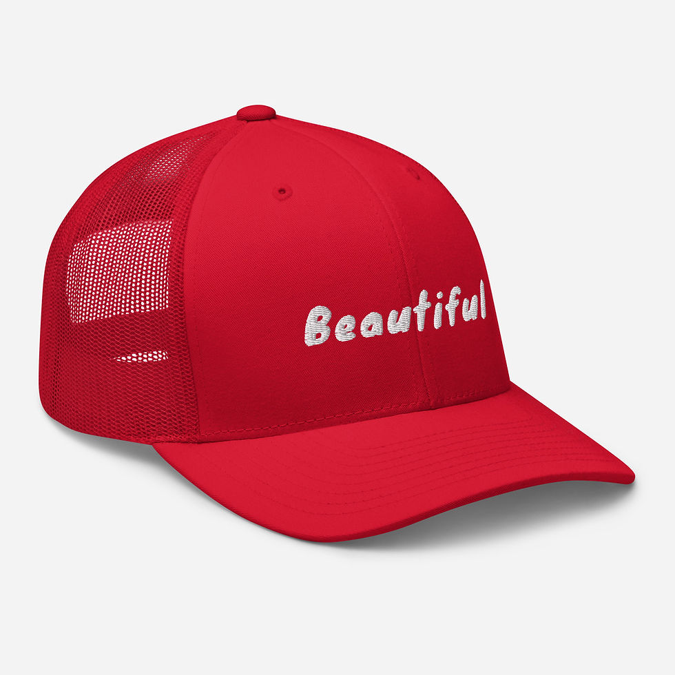 Thumbnail: Beautiful Mesh Trucker Cap
