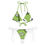 Thumbnail: All-over print recycled string bikini