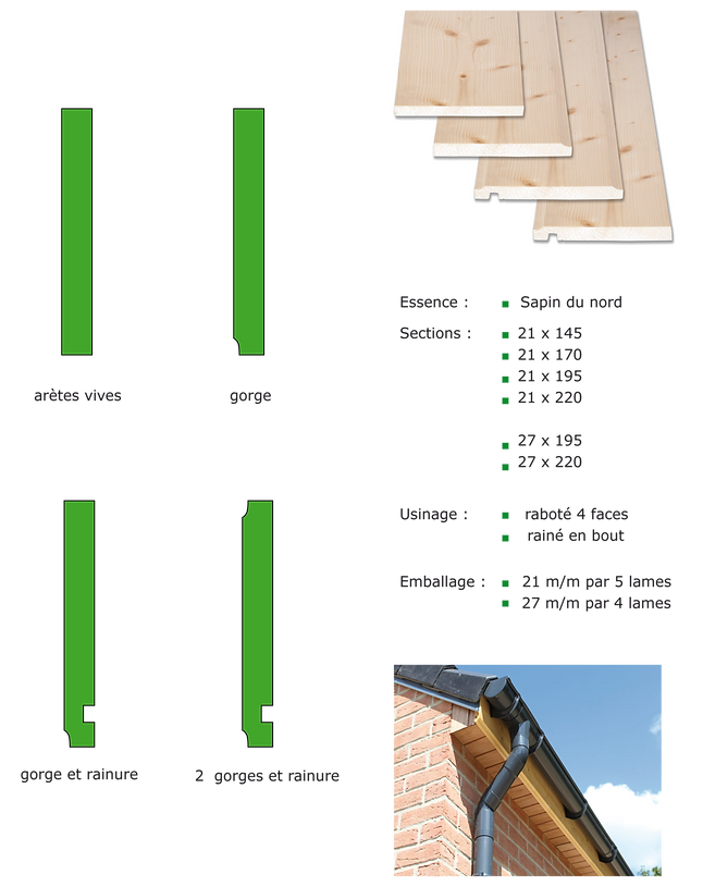 Planches De Rives Bois Castorama