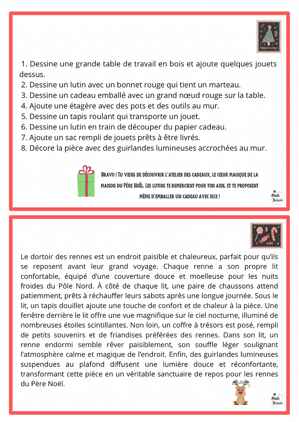 Miniature : Les secrets magiques de la maison du Père Noël