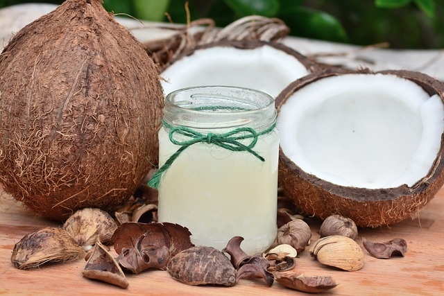 La composition de l'huile de coco