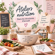 Atelier cuisine et alimentation proposé en structure d’accueil