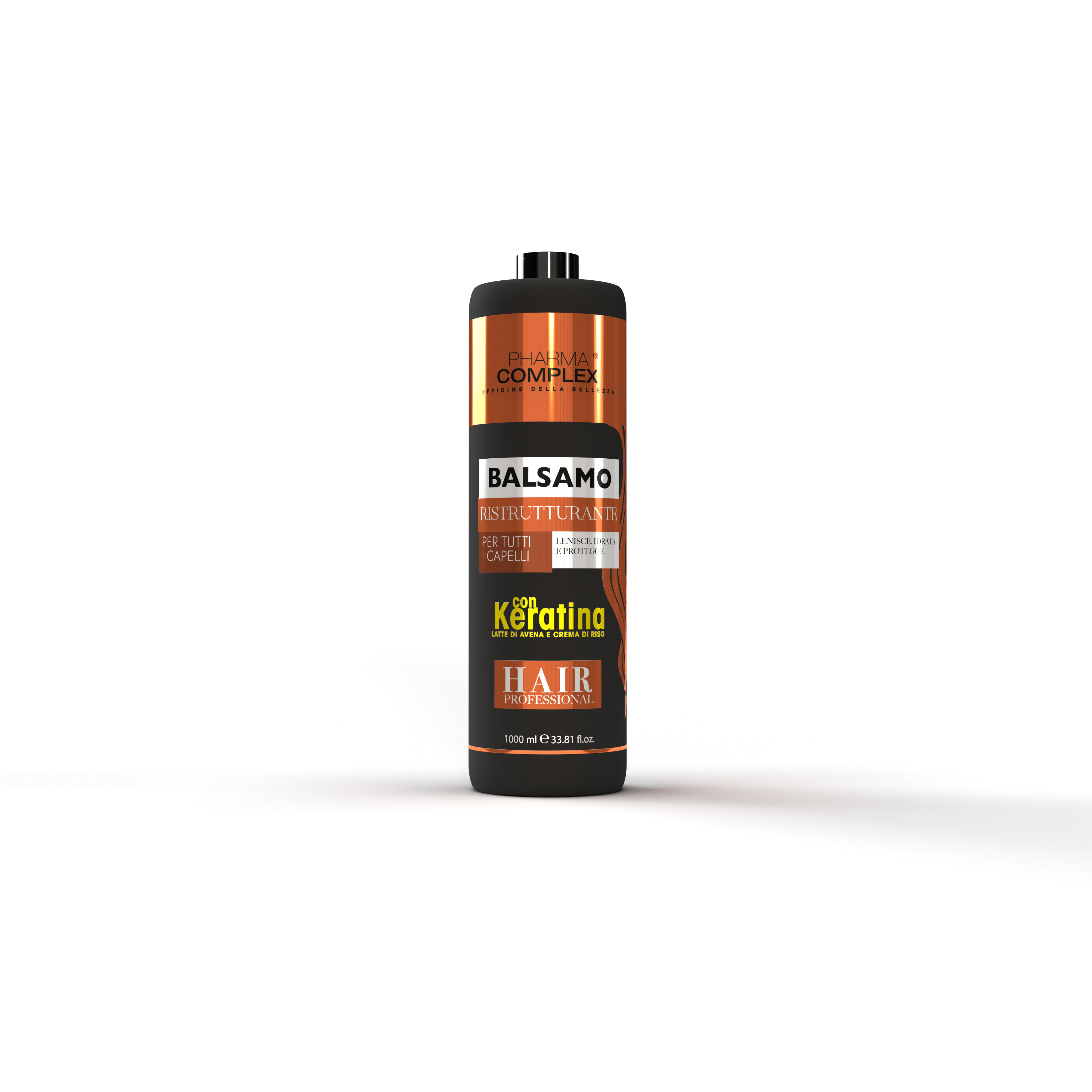 BALSAMO RISTRUTTURANTE PER TUTTI I CAPELLI CON KERATINA