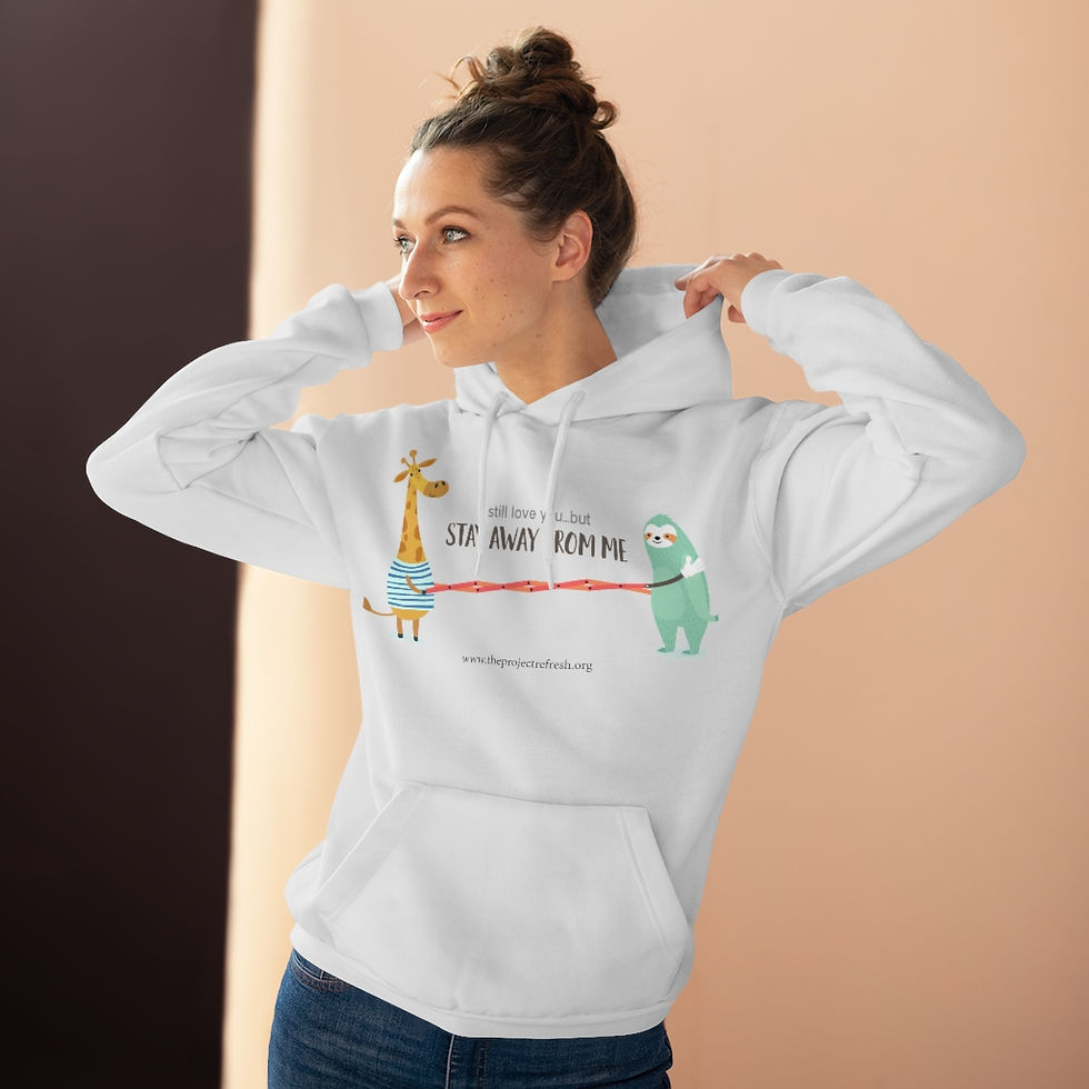 Thumbnail: Social Distancing — Unisex Pullover Hoodie