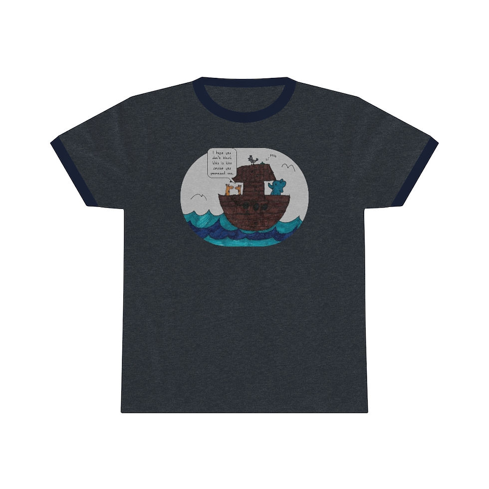Thumbnail: Noah's Cruise — Unisex Ringer Tee