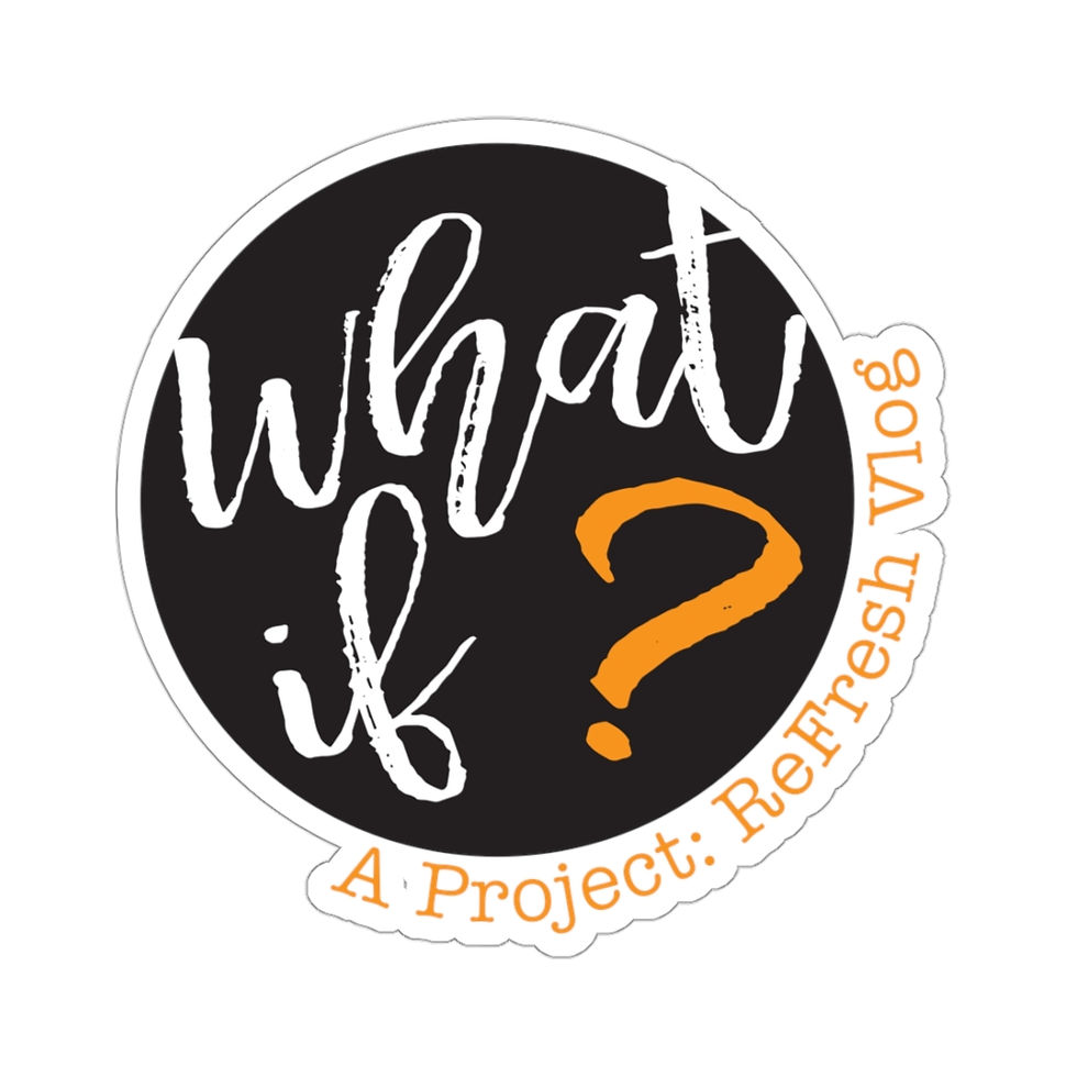 Thumbnail: What if? — Kiss-Cut Stickers