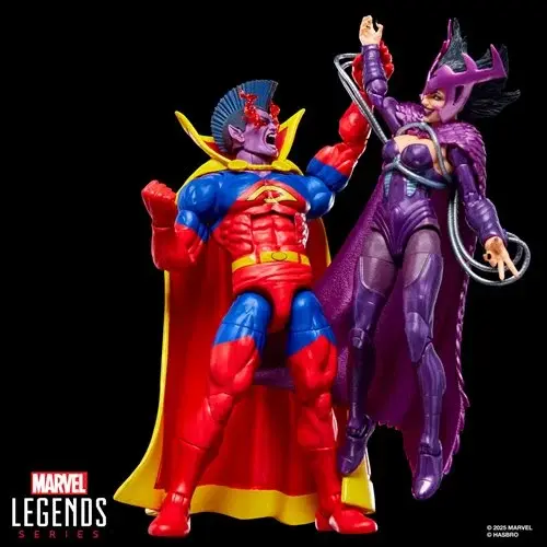 Thumbnail: X-Men Marvel Legends Series Deathbird & Marvel’s Gladiator 6-Inch Action Figures