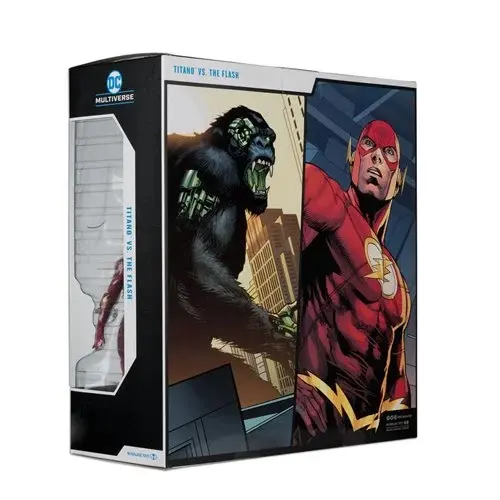 Thumbnail: DC Multiverse Titano Megafig vs. Flash 7-Inch Scale Action Figure 2-Pack