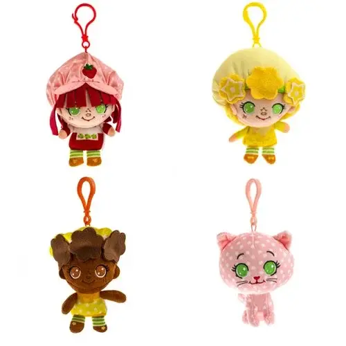 Thumbnail: Strawberry Shortcake Plush Backpack Clip | Select Your Character or Blind Box