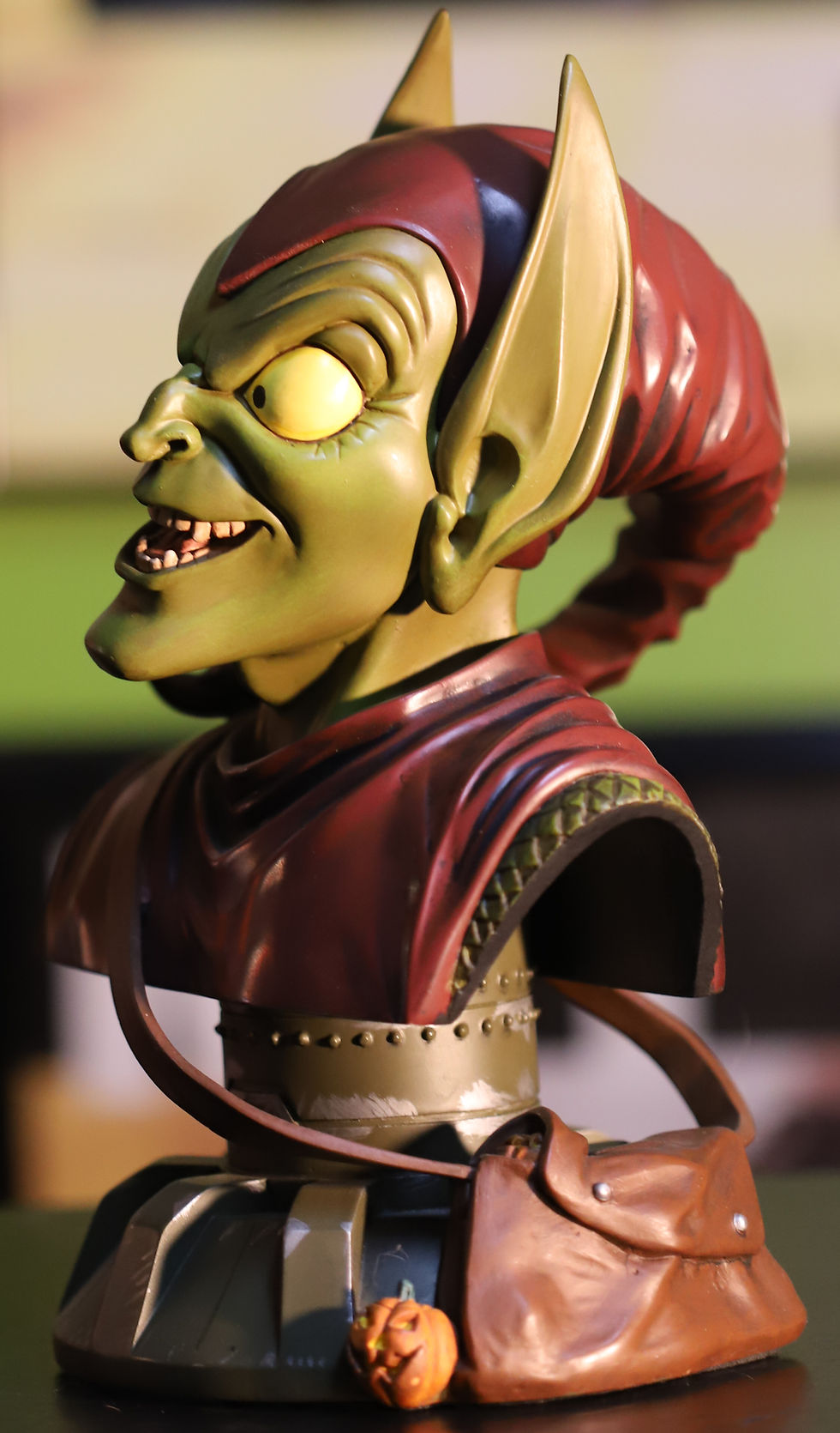 Thumbnail: 3 Dimensions Green Goblin Character Statue Bust