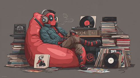 u5218164433_Deadpool_relaxing_in_a_beanbag_chair_shaped_like__fdc4e740-016f-423d-a6c7-bd7c