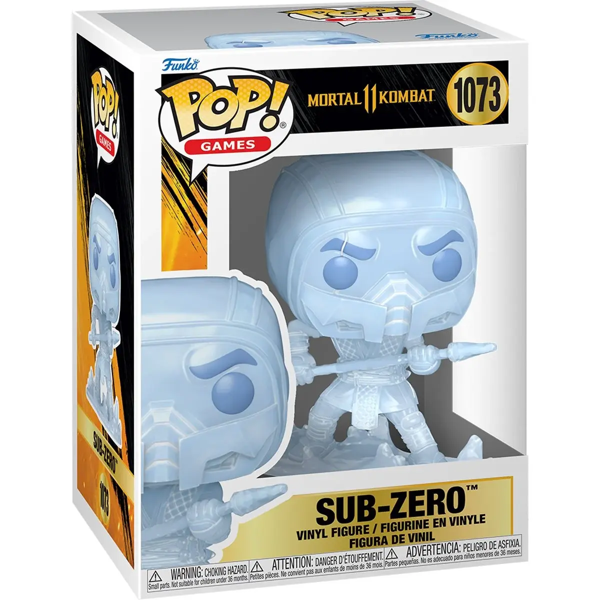 Funko POP! Mortal Kombat II - Games - Sub-Zero Fatality Mode #1073 Brand New