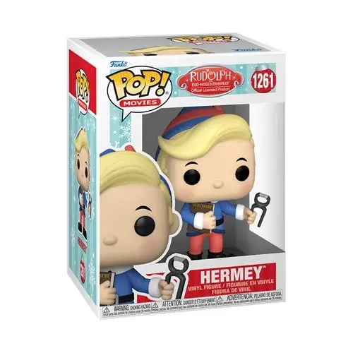 Thumbnail: Rudolph the Red-Nosed Reindeer Hermey Funko Pop! Vinyl Figure #1261