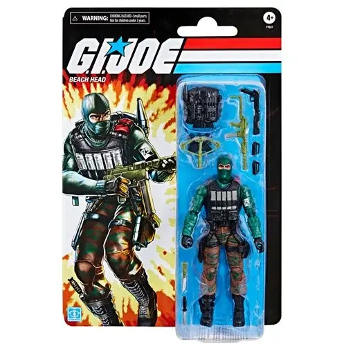 Thumbnail: G.I. Joe Classified Series Beach Head Retro Carded Mint Condition