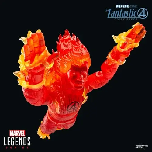 Thumbnail: The Fantastic Four: First Steps Marvel Legends Series Human Torch 6-Inch Action