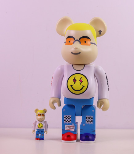 J. Balvin Bearbrick 400% and 100% Medicom New with Box