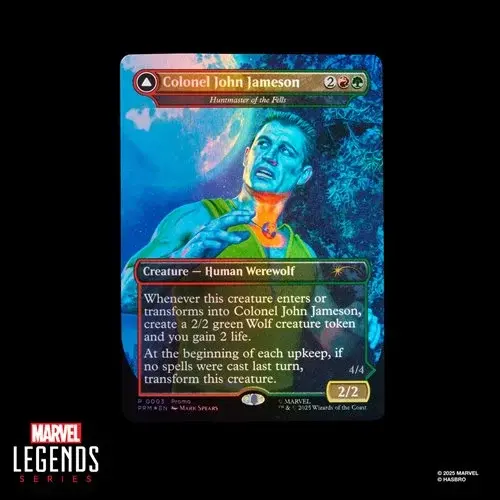Thumbnail: Spider-Man Marvel Legends Magic: The Gathering Man-Wolf 6-Inch Action Figure and