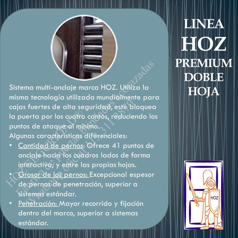 Miniatura: Sistema Multi-Anclaje HOZ Seguridad. 41 puntos de anclaje reales con sistema interactivo HOZ.