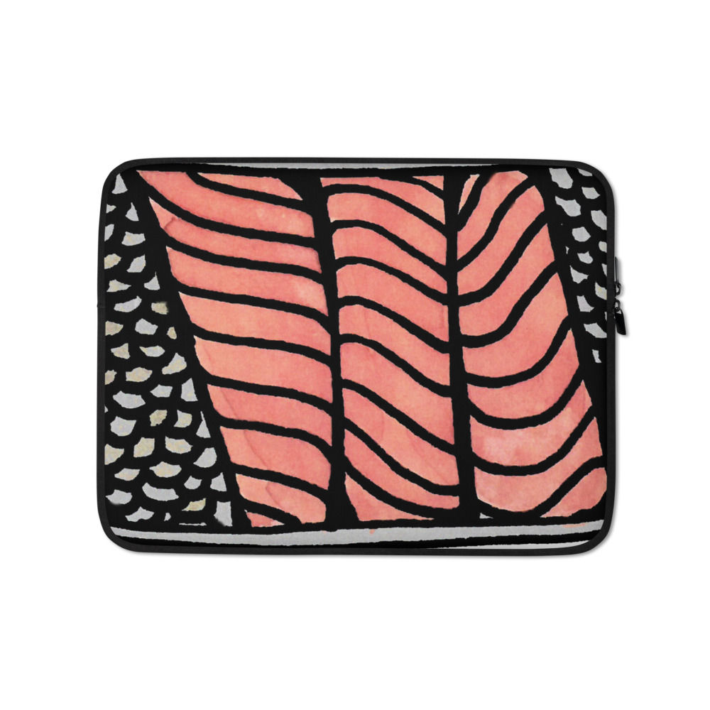 Salmon Laptop Sleeve