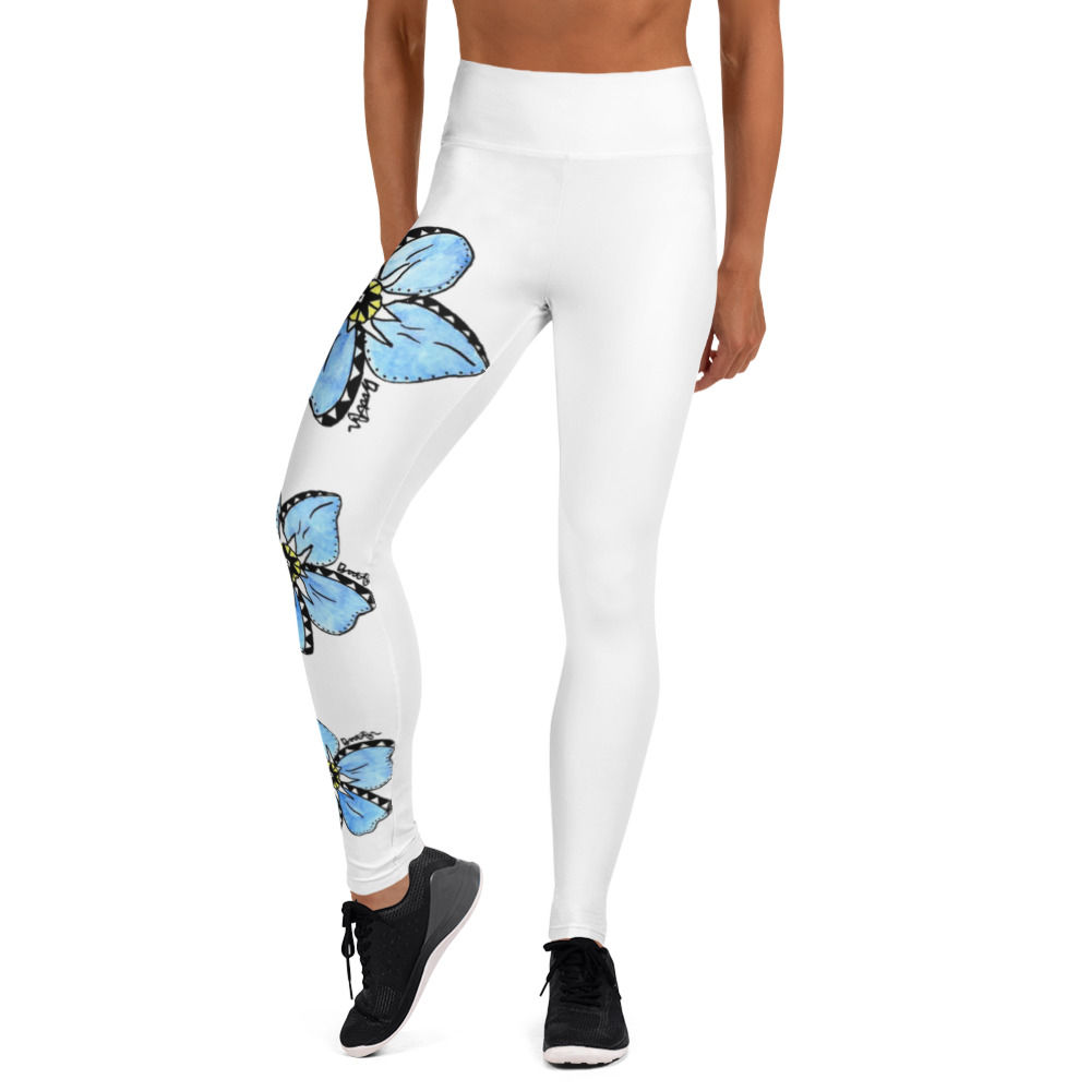 Forgetmenot Yoga Leggings