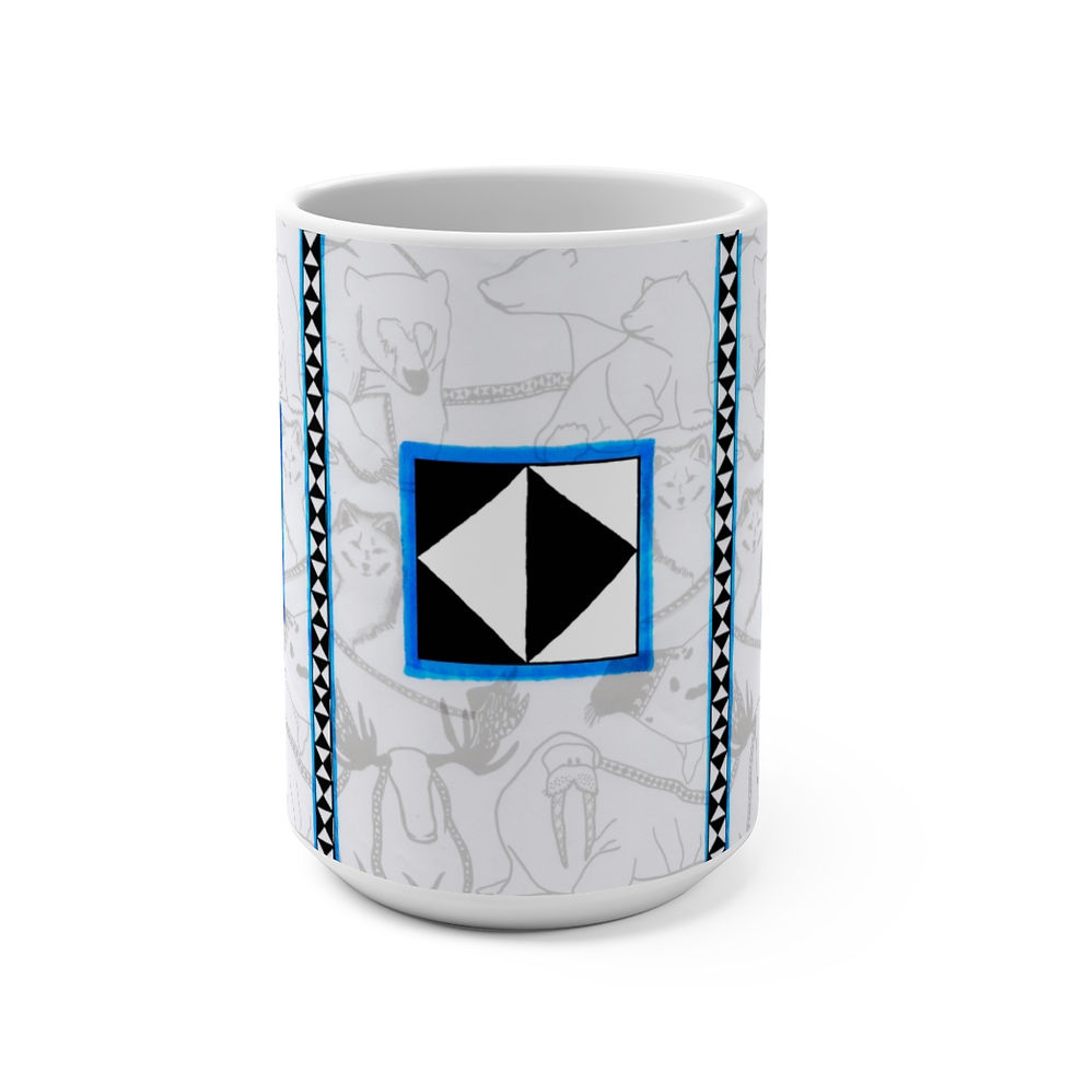 Thumbnail: Inupiat Coloring Book Mug 15oz