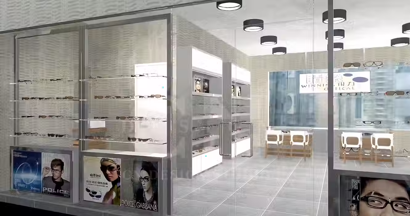 CN Design Studio 香港裝修 設計實例 北角眼鏡店