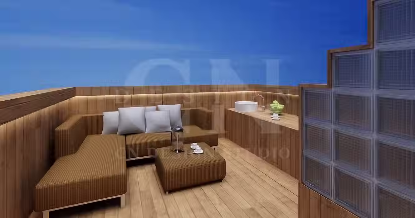 CN Design Studio 香港裝修 設計實例 保如大廈天台