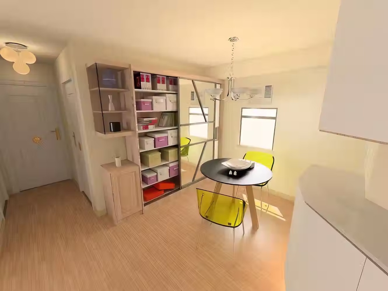 
CN Design Studio 香港裝修 設計實例 麗港城