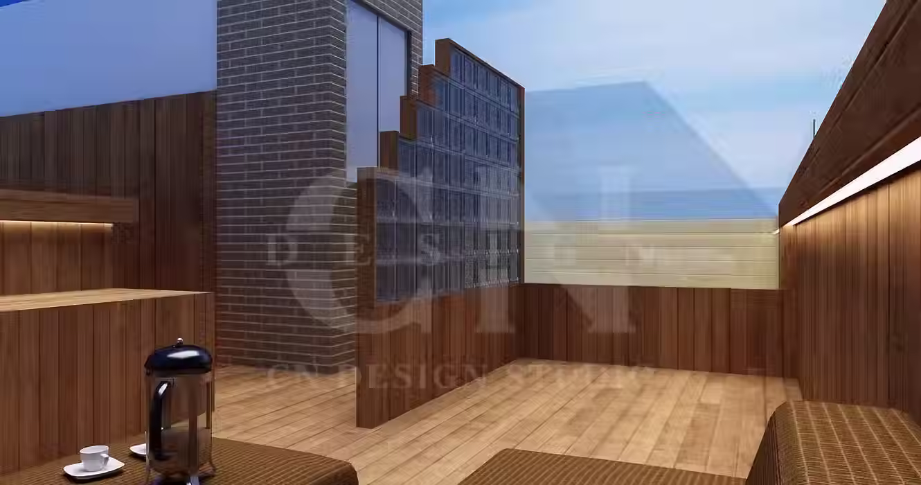 CN Design Studio 香港裝修 設計實例 保如大廈天台