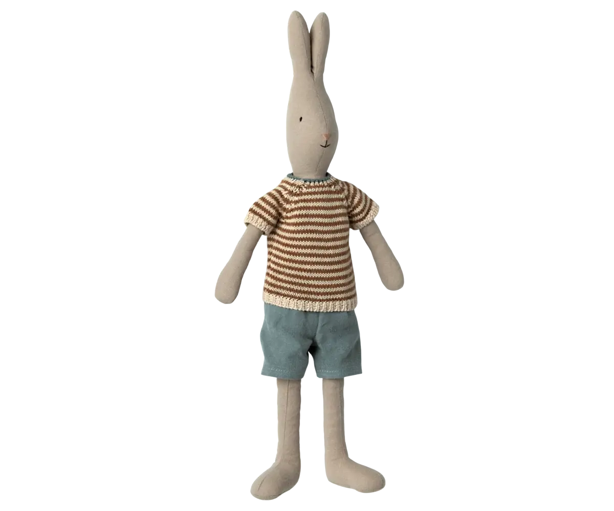 Hase, Grösse 3, klassisch - Strickhemd & Shorts