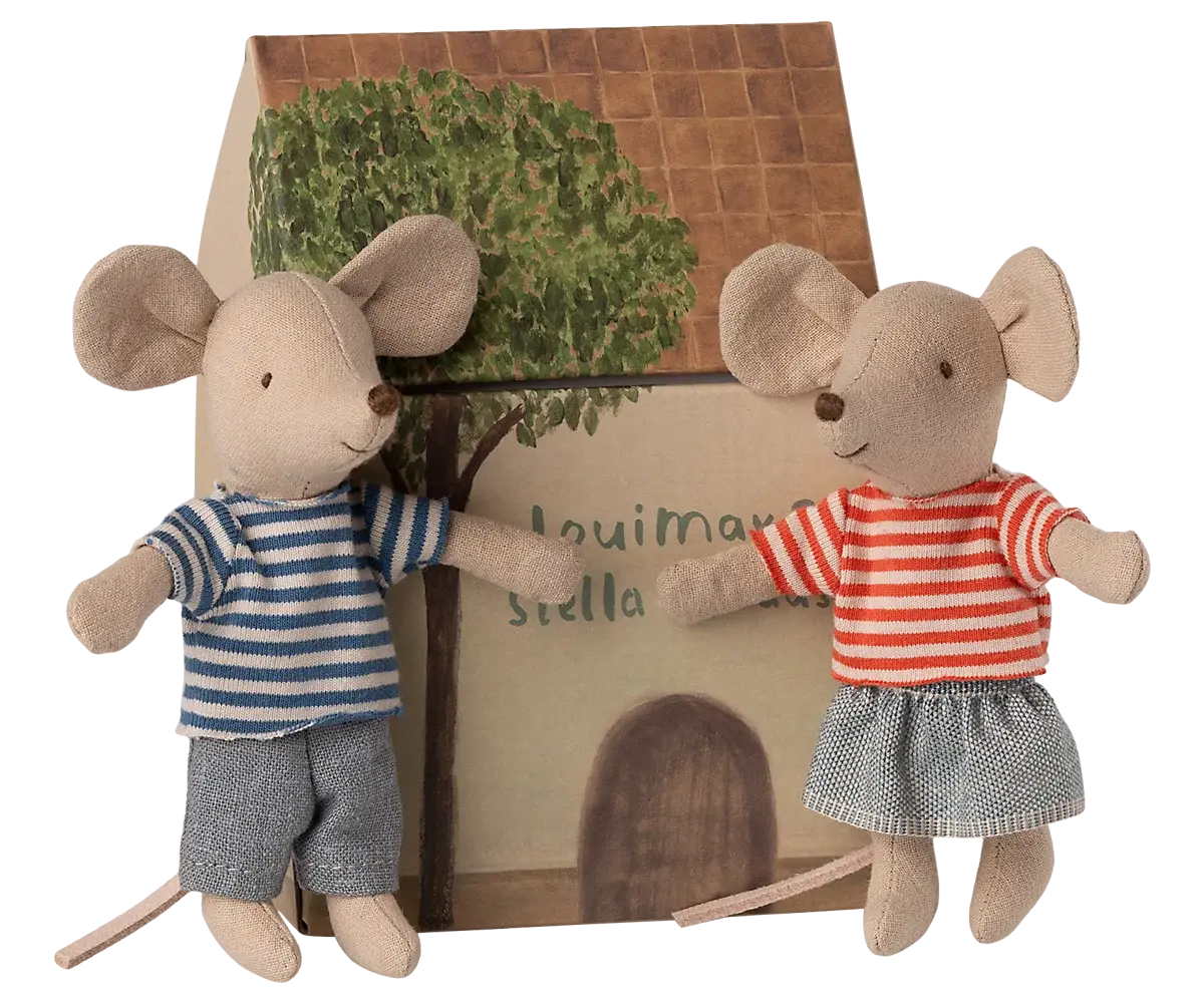 LouiMax und Stella, kleine Geschwistermäuse