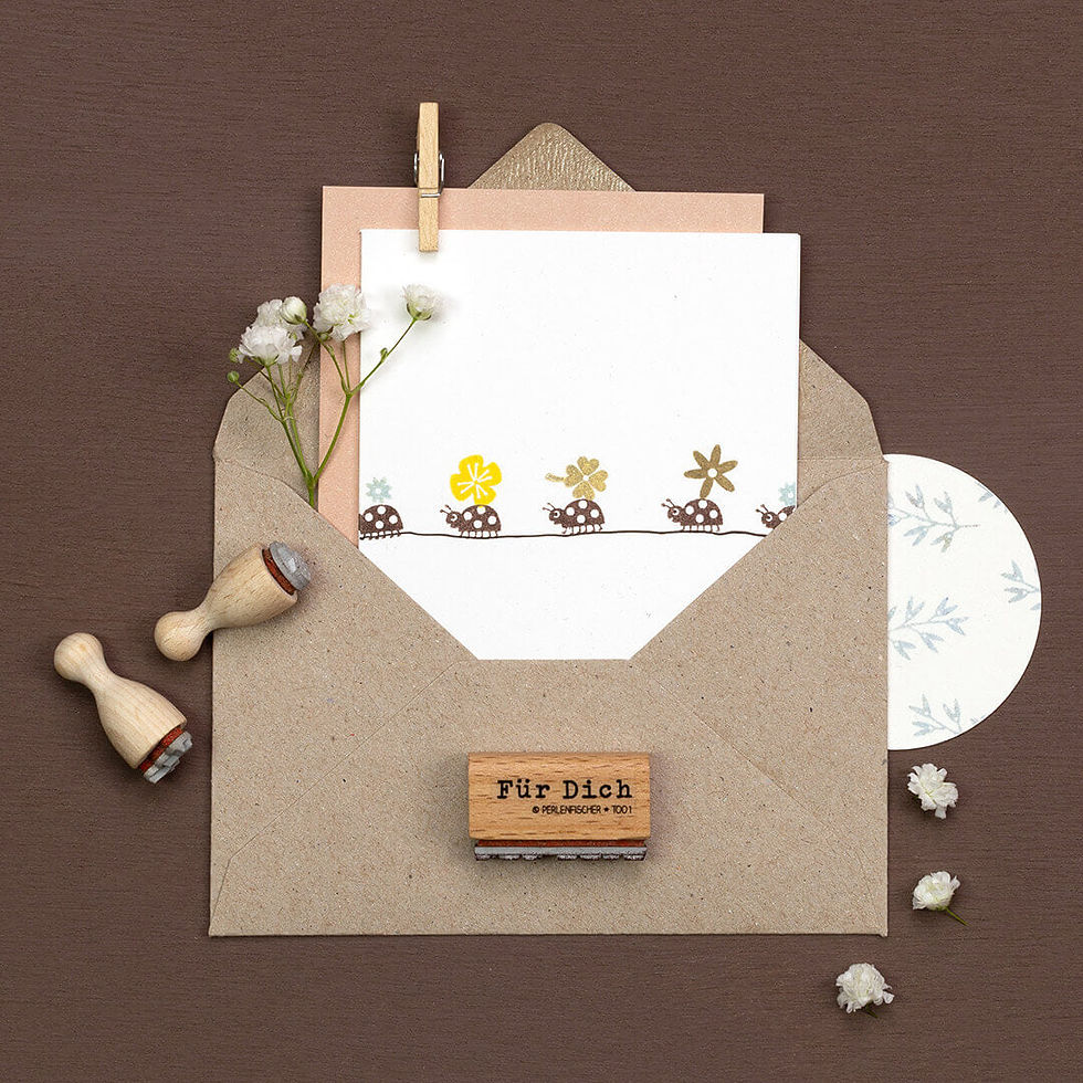 Miniaturbild: Stempel | Marienkäfer mini