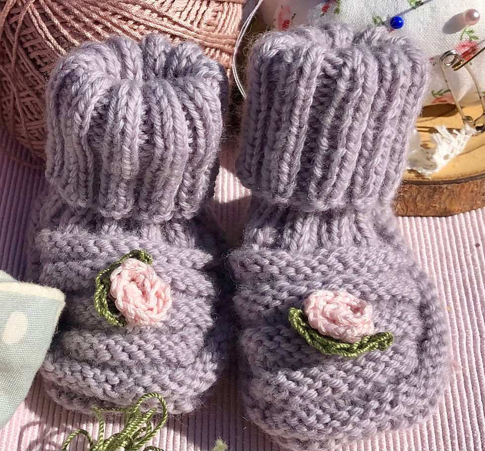 Miniaturbild: Bébéfinkli gestrickt