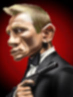 Custom digital caricature with vibrant colors – Professional caricature artist in Austin, Texas.