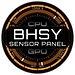 Custom BHSY SensorPanel skin featuring clean gauge design for gaming setups
