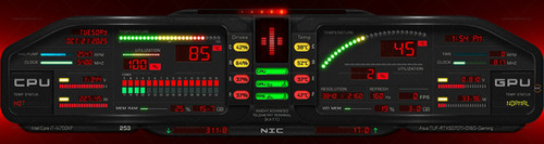 70-AIDA64 Sensor Panel - K.A.T.T - 2560x720 | BHSYSensorPanel