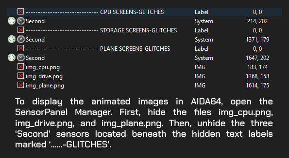 Thumbnail: 79-AIDA64 Sensor Panel - WingSync Metrics Console - 1920x480