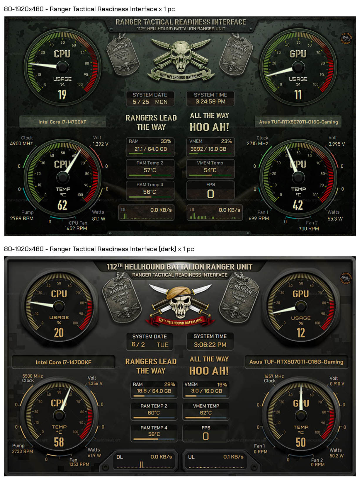80-Ranger Tactical Readiness Interface (Bundle) - 1280x800