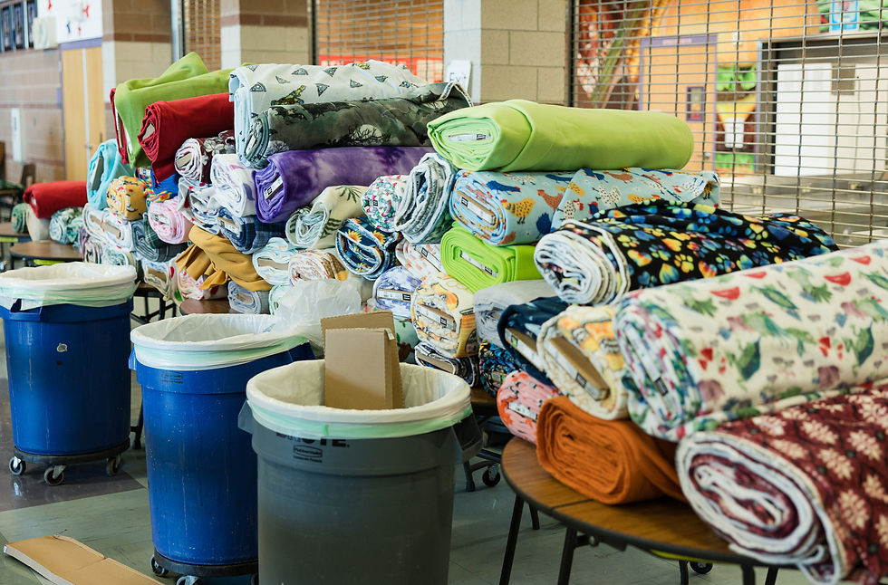 Making Blankets For Those In Need