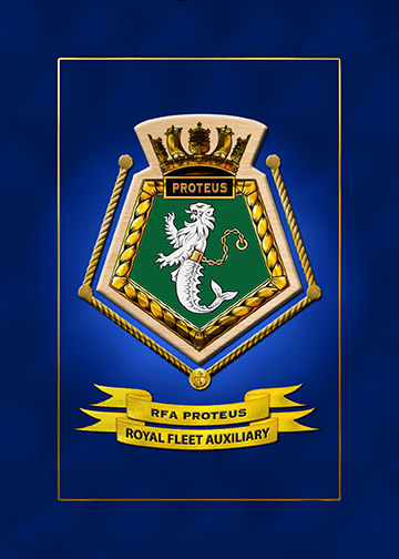 RFA PROTEUS SHIPS CREST