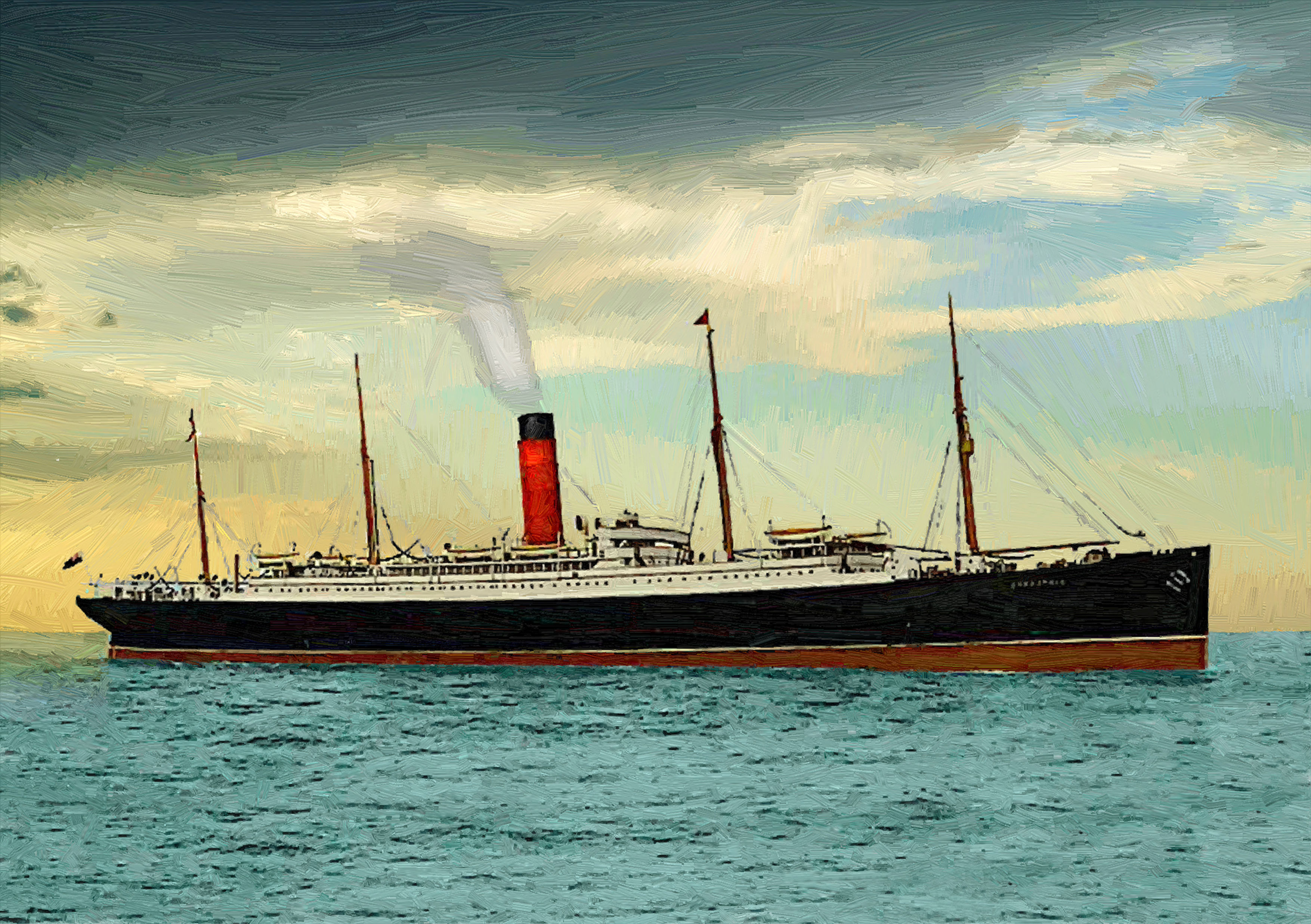 RMS CARPATHIA "712"