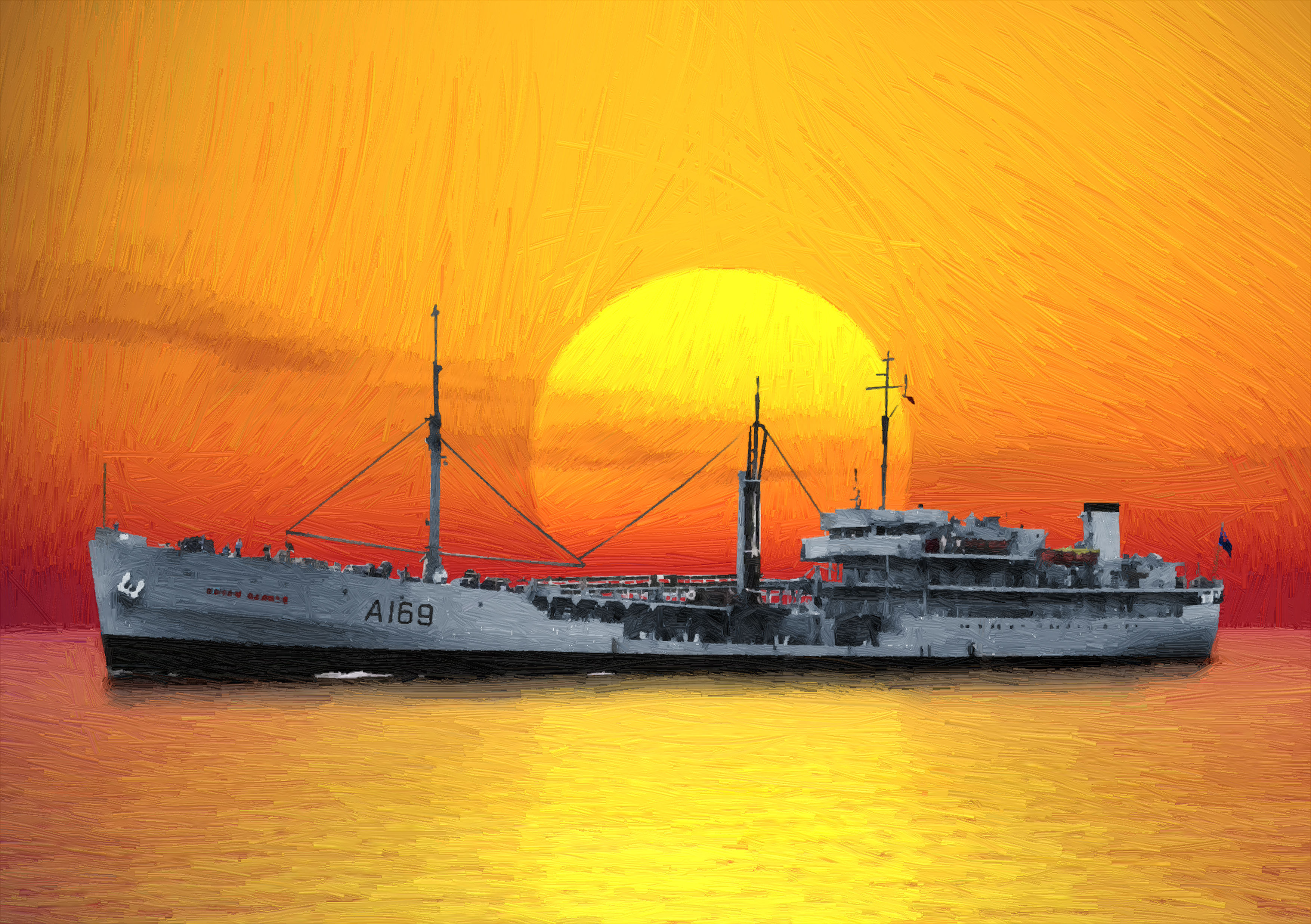 RFA BROWN RANGER "Malta Convoy Stalwart"