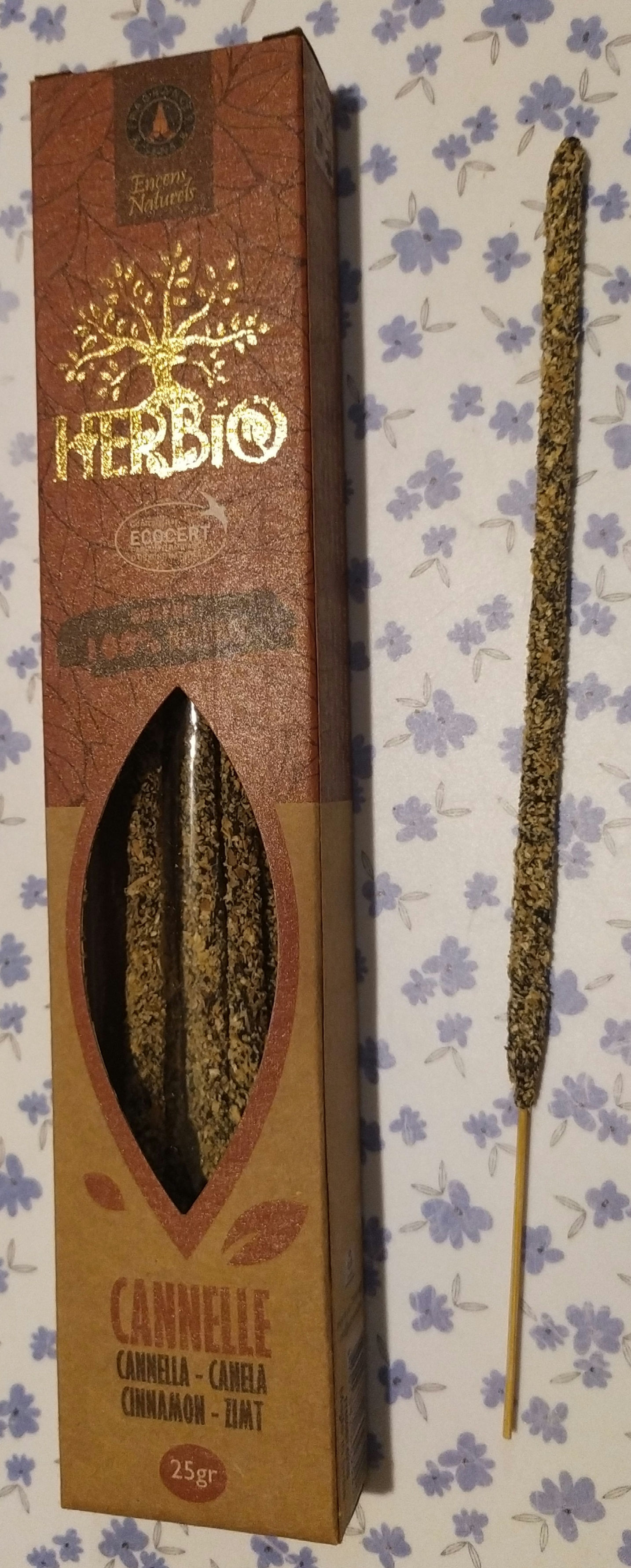 Encens herbio canelle