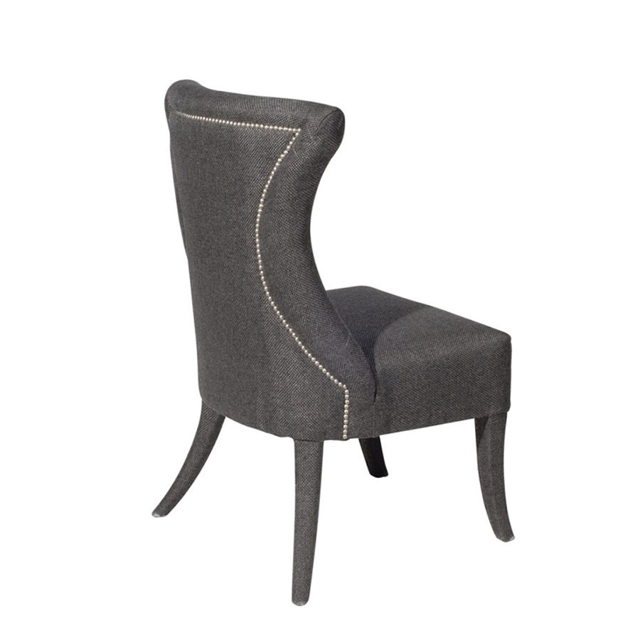 Thumbnail: Kelly Hoppen Home 鈕扣翼狀餐椅(灰)