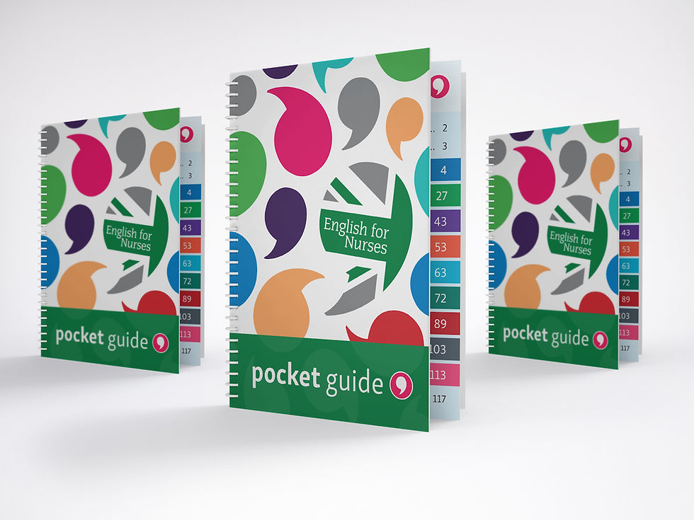 Miniaturbild: English for Nurses: Pocket Guide (UK & International Edition)